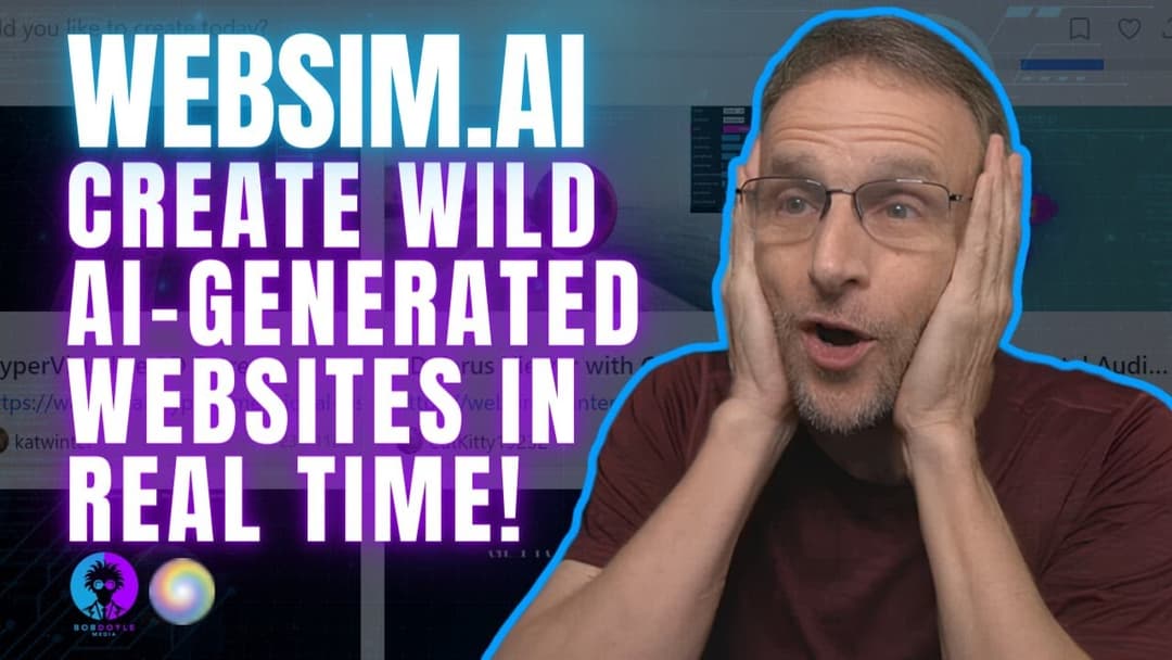 Web Sim Magic: CyberOni's Adventure in Spontaneous Website Creation