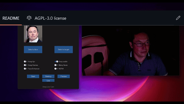 DeepLiveCam [Real-Time Face Swap and One-Click Video Deepfake with Only a Single Image (Uncensored)] - The Future of Video Manipulation