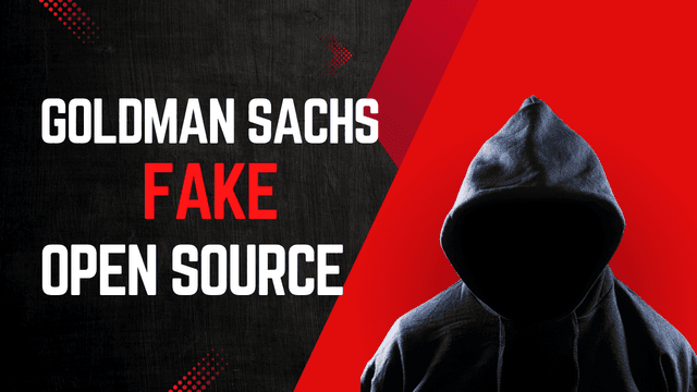 Why Goldman Sachs GS Quant Isn’t as 'Open Source' as They Claim